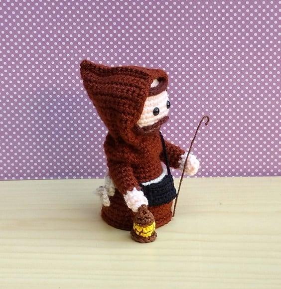 São Longuinho Amigurumi