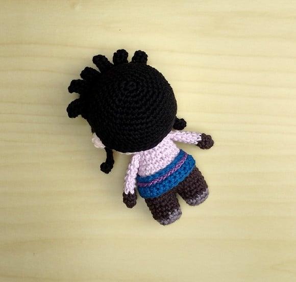 Sasuke Uchiha Amigurumi (naruto Shippuden) *pronta Entrega