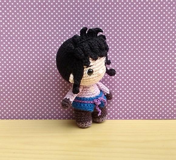 Sasuke Uchiha Amigurumi (naruto Shippuden) *pronta Entrega