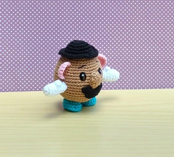 Sr Cabeça de Batata (toy Story) Amigurumi