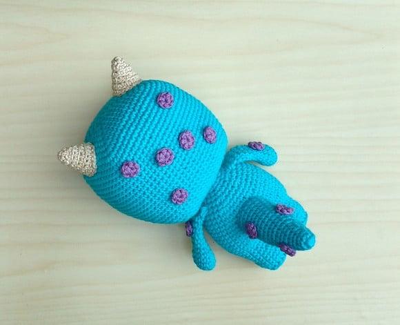Sulley - James P Sullivan ( Monstros Sa ) Amigurumi