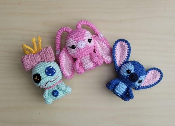 Stitch Mini Amigurumi - Lilo & Stitch