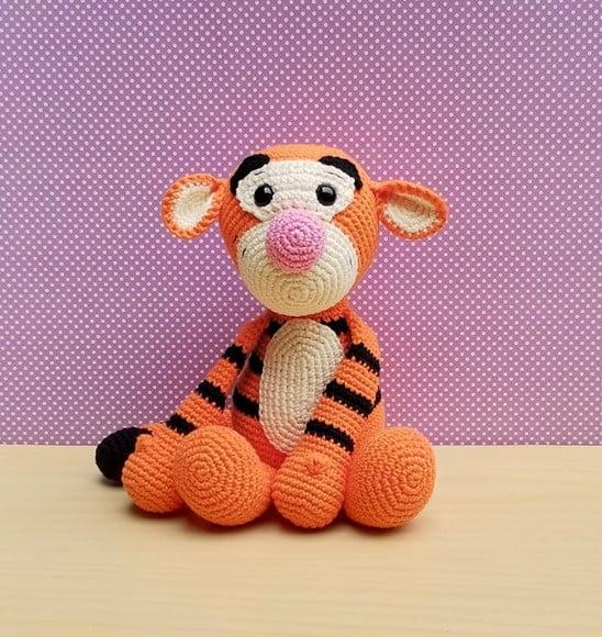 Tigrão ( Turma Ursinho Pooh) Amigurumi