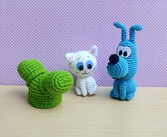 Trio Pets Turminha Amigurumi