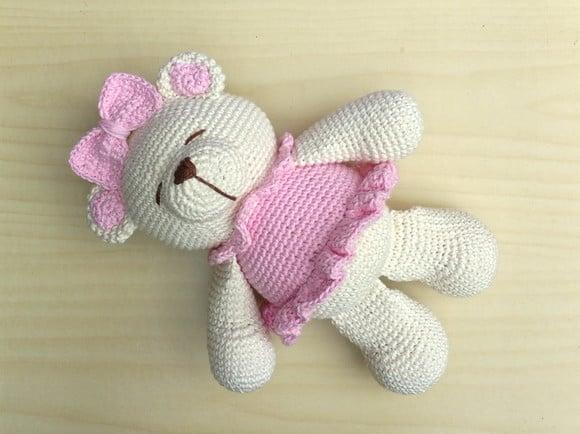 Ursa Charlote Amigurumi