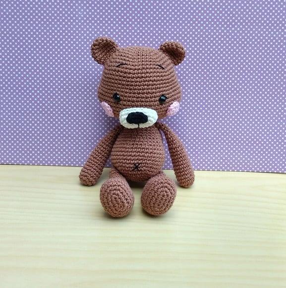 Urso Caramelo Amigurumi