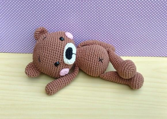 Urso Caramelo Amigurumi