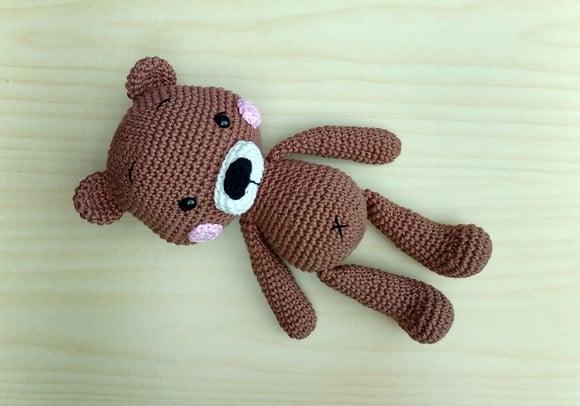 Urso Caramelo Amigurumi