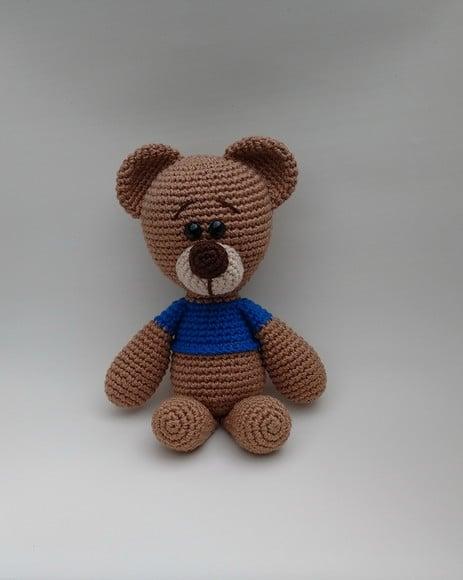Urso Theo Amigurumi