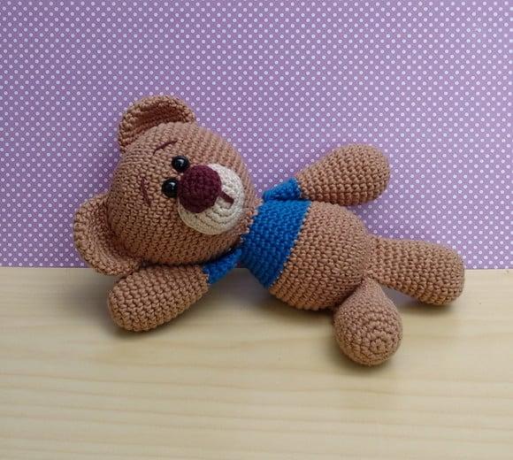 Urso Theo Amigurumi