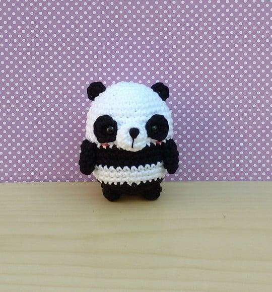 Ursos sem Curso - Panda , Polar e Pardo Amigurumi