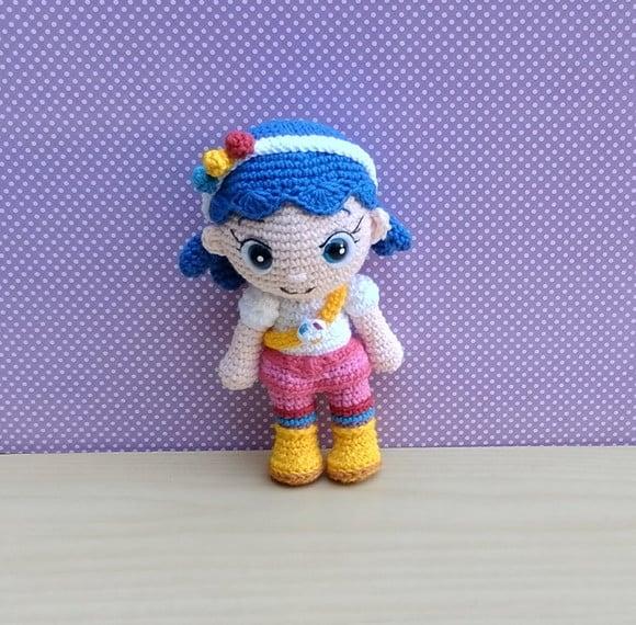 Vera ( Vera e o Reino Arco-íris ) Amigurumi