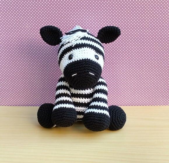 Zebra Zezé Amigurumi