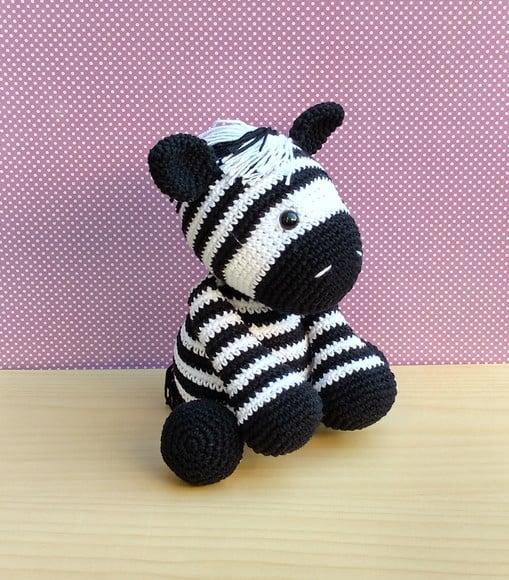 Zebra Zezé Amigurumi
