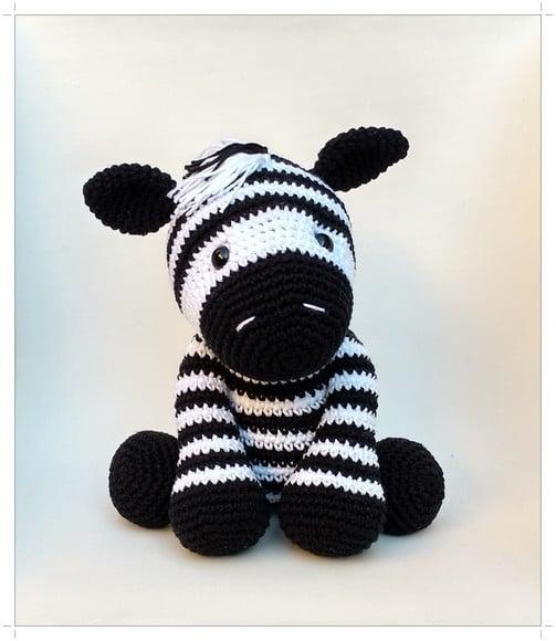 Zebra Zezé Amigurumi