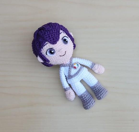 Zee ( Vera e o Reino Arco-íris ) Amigurumi