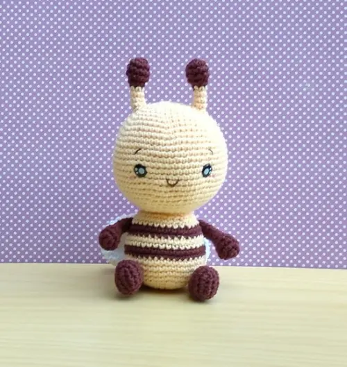 Abelha Mia Amigurumi