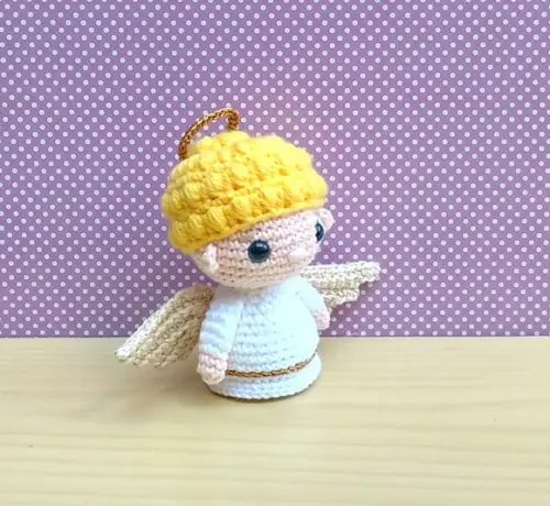 Anjinho ( Anjo da Guarda ) Amigurumi