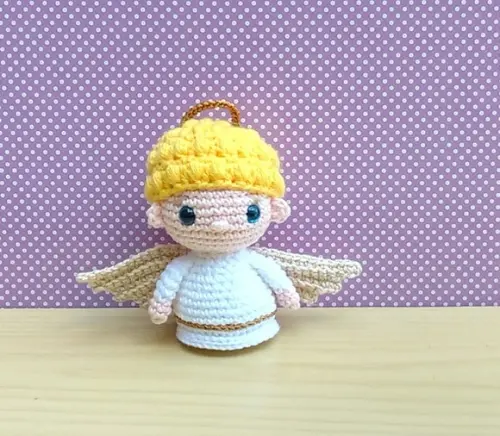 Anjinho ( Anjo da Guarda ) Amigurumi