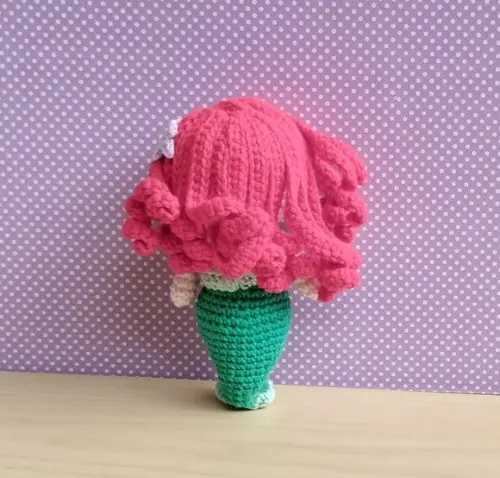 Ariel Sereia Amigurumi - a Pequena Sereia