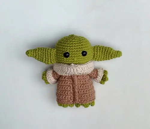 Baby Yoda Versão1 Amigurumi