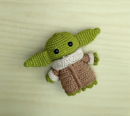 Baby Yoda Versão1 Amigurumi