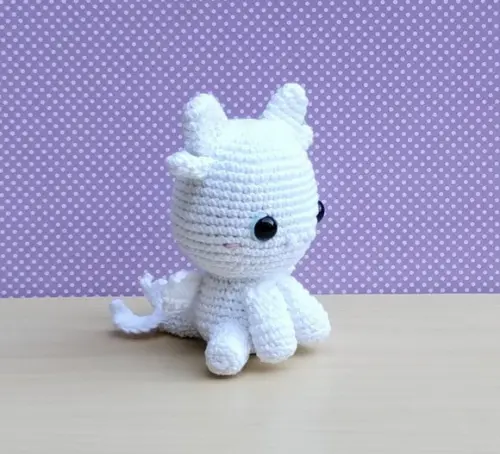 Banguela e Fúria da Luz Amigurumi - Como Treinar Seu Dragão