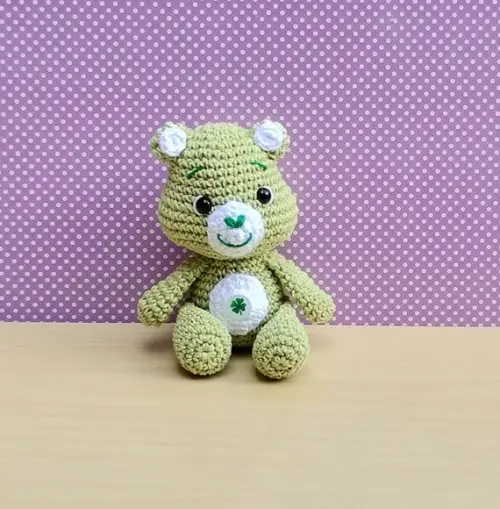 Boa Sorte ( Ursinhos Carinhosos) Amigurumi * Pronta Entrega