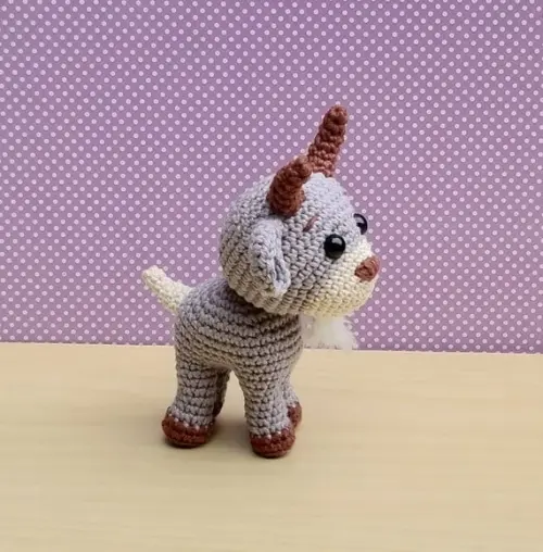 Bode ( Johny e Amigos ) Amigurumi