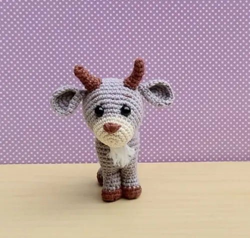 Bode ( Johny e Amigos ) Amigurumi