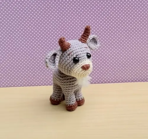 Bode ( Johny e Amigos ) Amigurumi