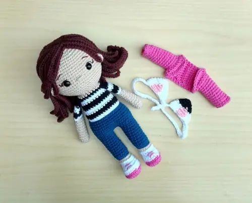 Boneca Gabby 33cm Amigurumi