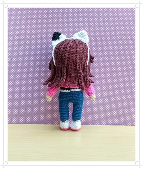 Boneca Gabby 33cm Amigurumi