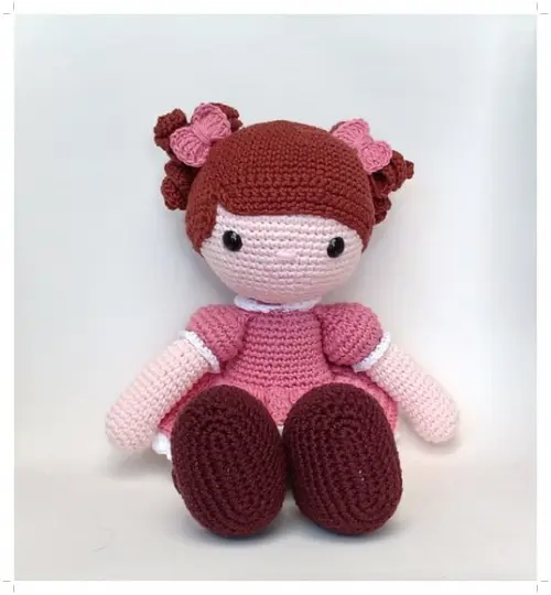 Boneca Mari Amigurumi