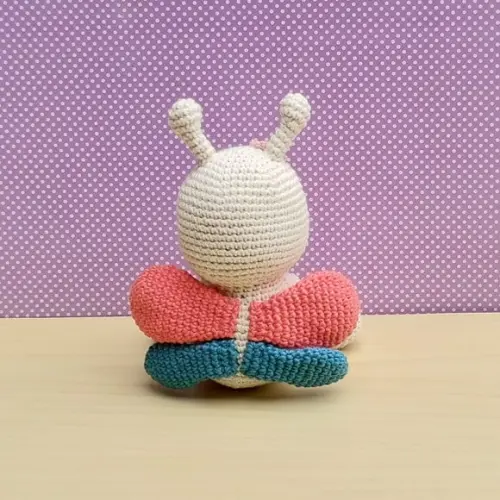 Borboleta Lelê Amigurumi