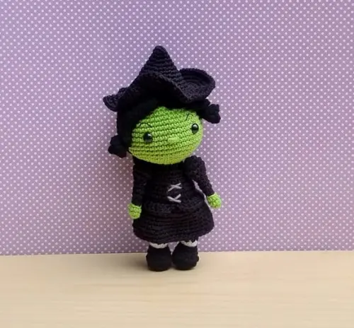 Bruxa Má do Oeste (o Mágico de Oz) Amigurumi