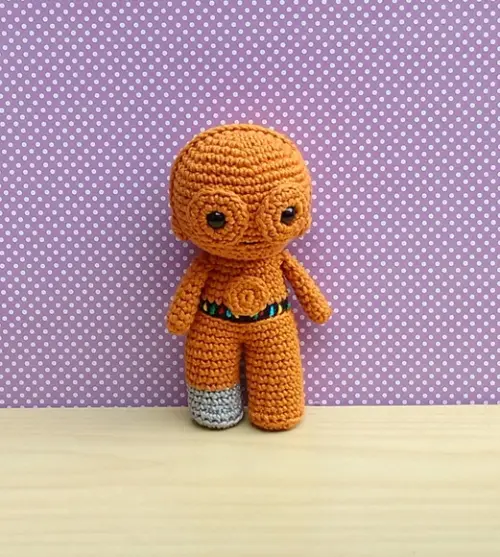 C3po - Star Wars Amigurumi ** Pronta Entrega