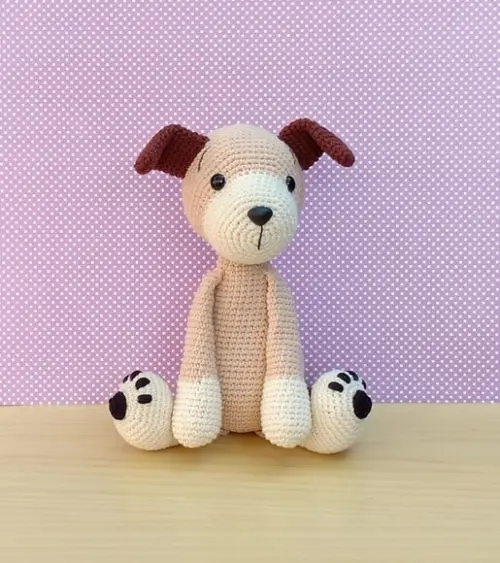 Cachorro Charlie Amigurumi
