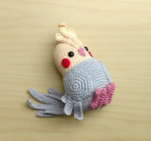 Calopsita Amigurumi