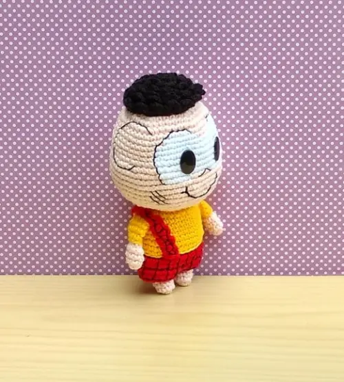 Cascão Toy Amigurumi