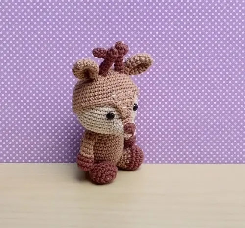Cervo ou Rena Amigurumi
