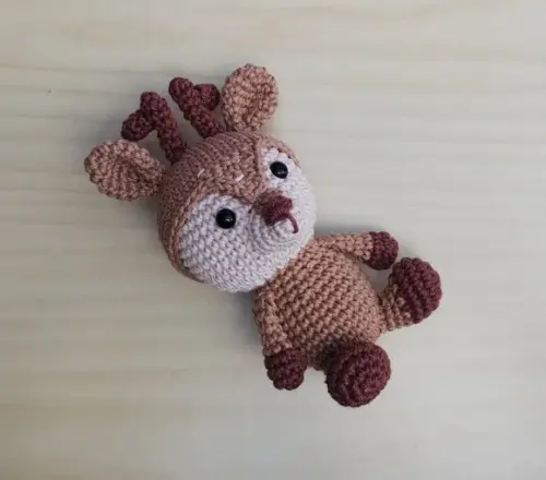 Cervo ou Rena Amigurumi