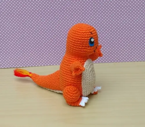 Charmander Pokémon Amigurumi