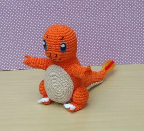 Charmander Pokémon Amigurumi