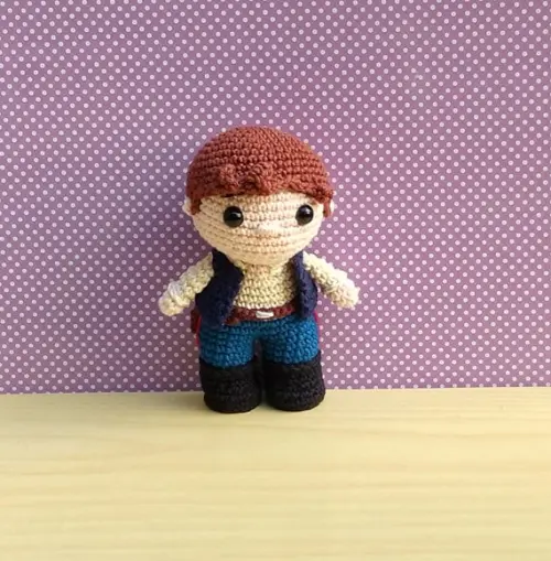 Chewbacca, Han Solo, Princesa Leia e Mestre Yoda Amigurumi