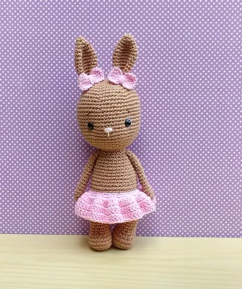Coelha Lily Amigurumi