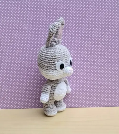 Coelho Pernalonga - Col. Fofuxo Amigurumi