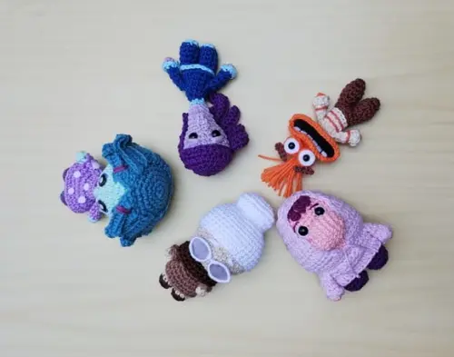 Coleção Divertidamente 2 Amigurumi