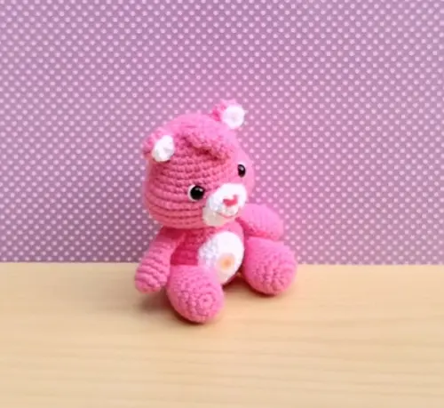 Coraçãozinho ( Ursinhos Carinhosos) Amigurumi