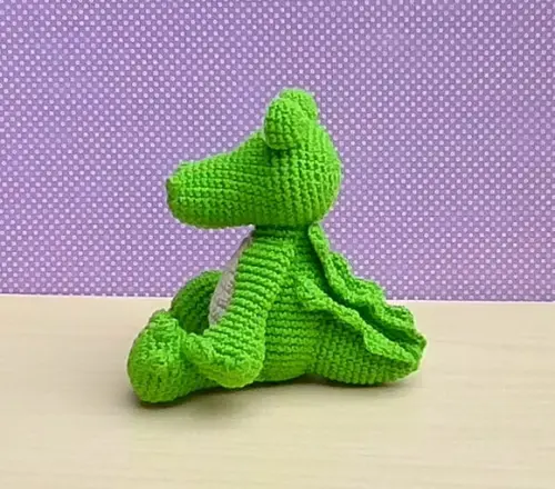 Crocodilo Dante Amigurumi